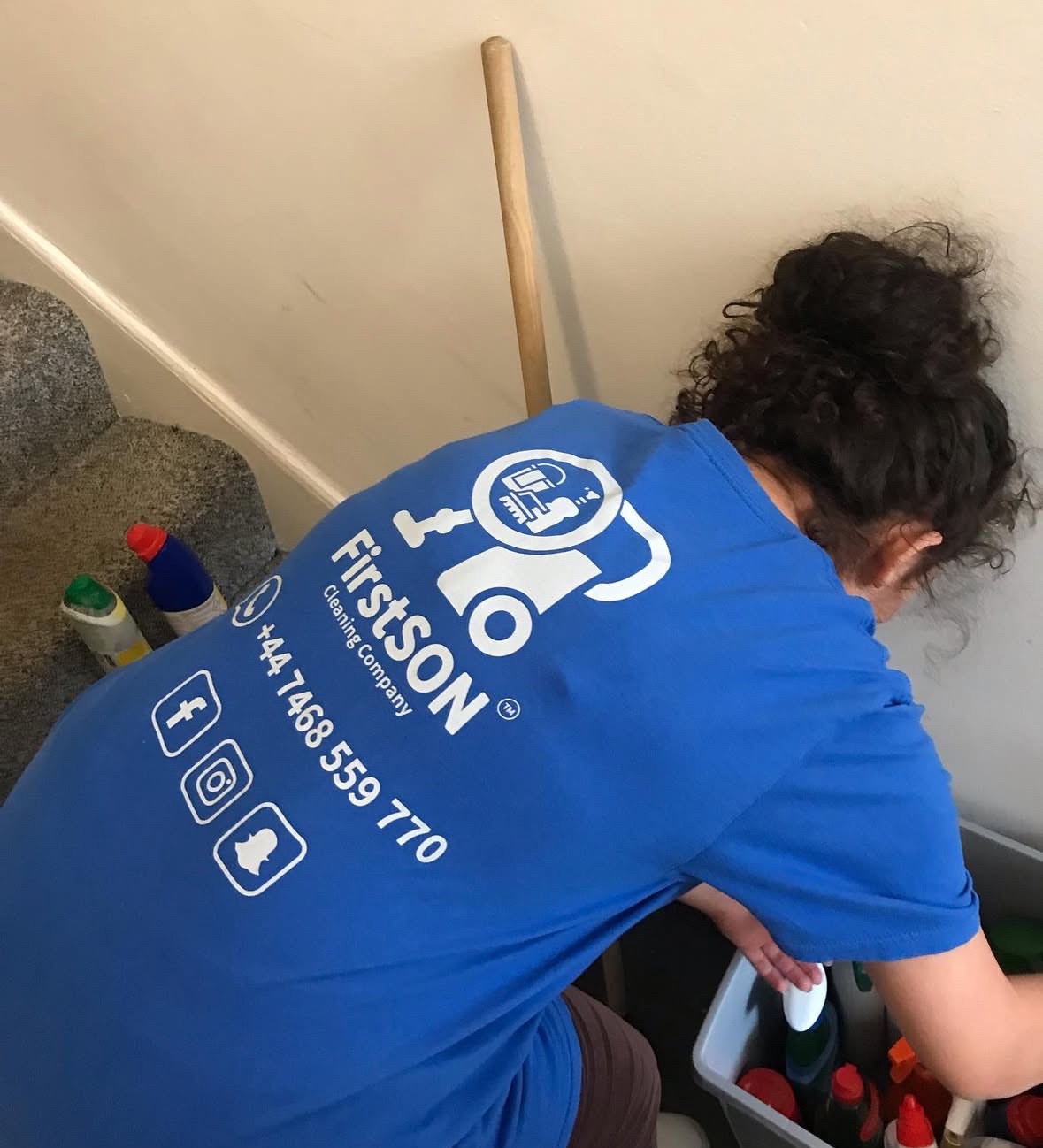 Our team at work
